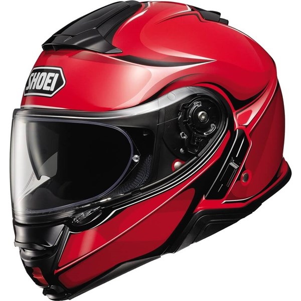 Shoei Neotec II Winsome Modular Helmet | Red/Black | Sz M | eBay