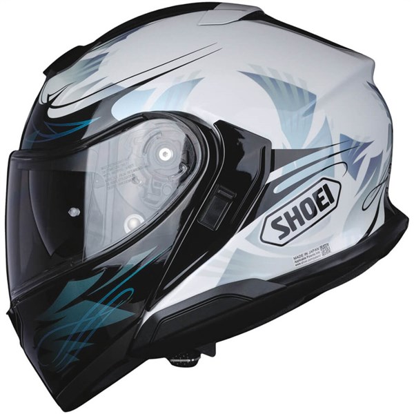 Shoei Neotec 3 Breeze Modular Helmet | White/Black/Light Blue