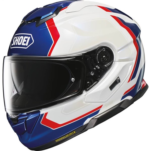 Shoei GT-Air 3 Realm Full Face Helmet, White/Blue/Red - Picture 8 of 11