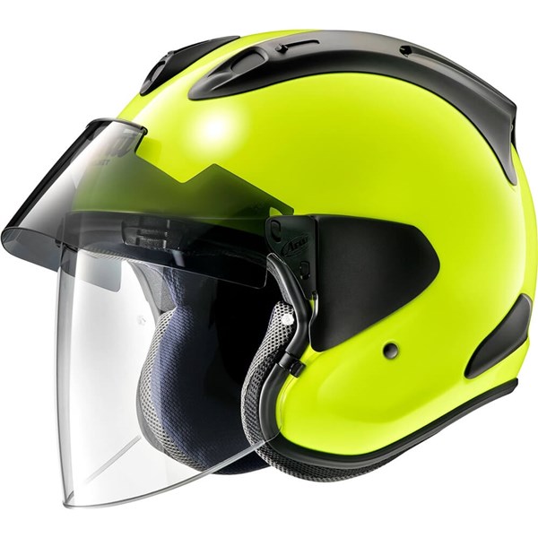 Arai 685311168153 Ram-x Solid Helmets MD Fluorescent Yellow for