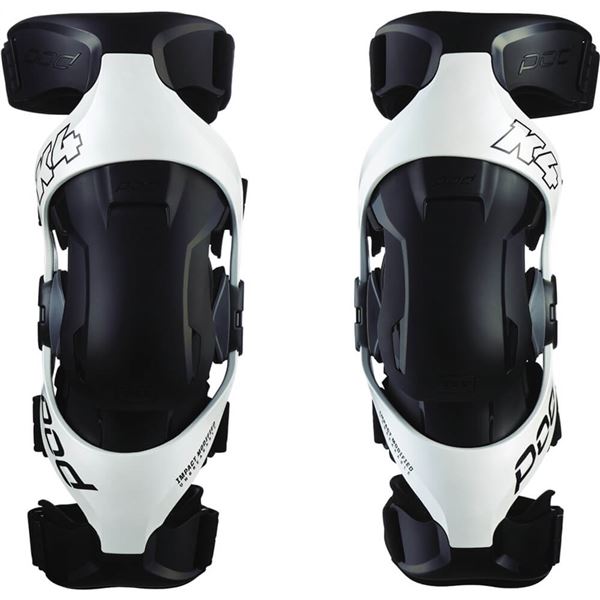 K4 2.0 Knee Brace Right [White/Black] - Moto | Hyper Ride - View #2
