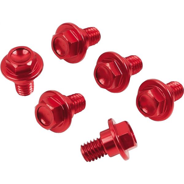 ZETA - ZE88-9302 - Fork Guard Bolts, Red | eBay