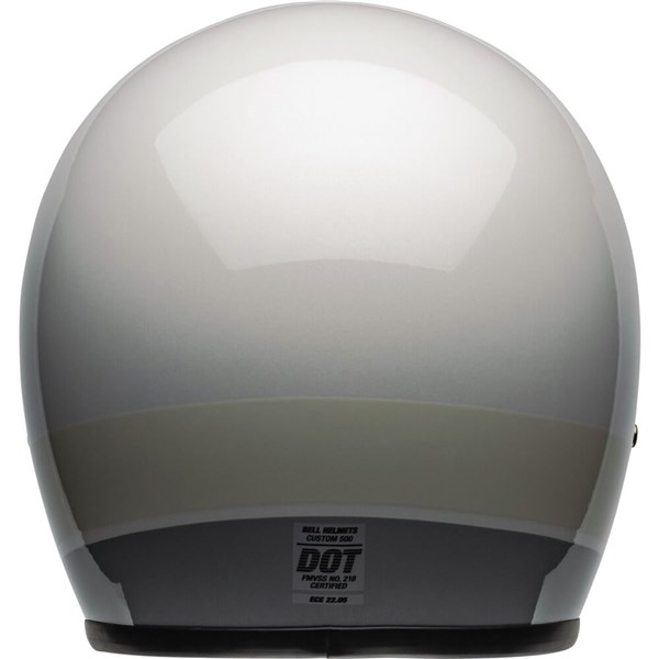Bell Helmets Custom 500 Apex Open Face Helmet | Silver/Grey - Picture 6 of 12
