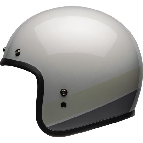 Bell Helmets Custom 500 Apex Open Face Helmet | Silver/Grey - Picture 7 of 12