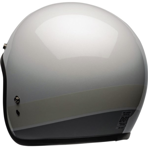 Bell Helmets Custom 500 Apex Open Face Helmet | Silver/Grey - Picture 8 of 12