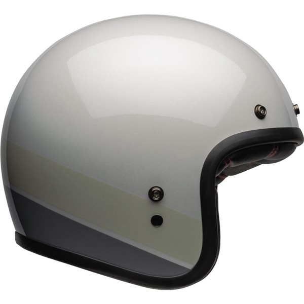 Bell Helmets Custom 500 Apex Open Face Helmet | Silver/Grey - Picture 10 of 12