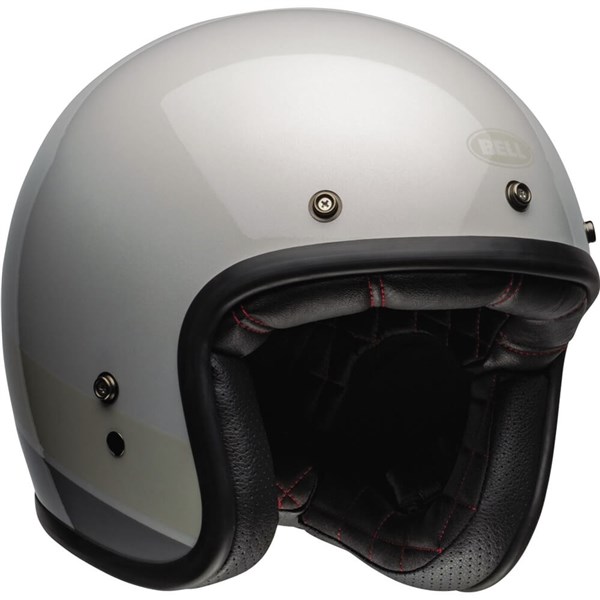 Bell Helmets Custom 500 Apex Open Face Helmet | Silver/Grey - Picture 11 of 12