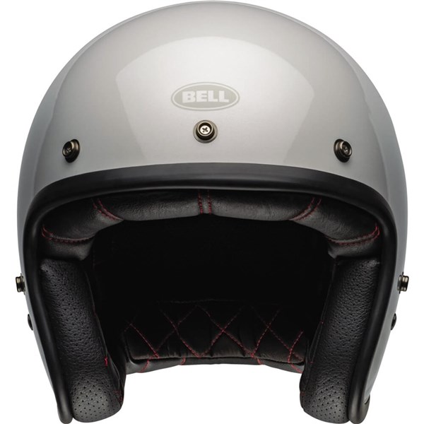 Bell Helmets Custom 500 Apex Open Face Helmet | Silver/Grey - Picture 12 of 12