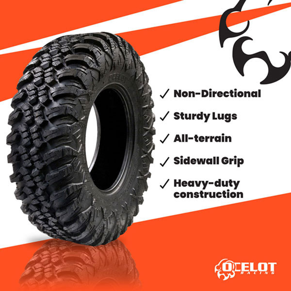 35 x 10R - 15 Ocelot Aurora ATV/UTV Tire | eBay
