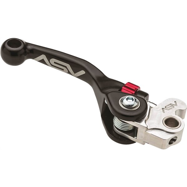 ASV F4 Series Honda CRF250-450R 07-25 Black Shorty Brake Lever - ASV Levers ASV F4 Series Honda CRF250-450R 07-25 Black Shorty Brake Lever - ASV Levers