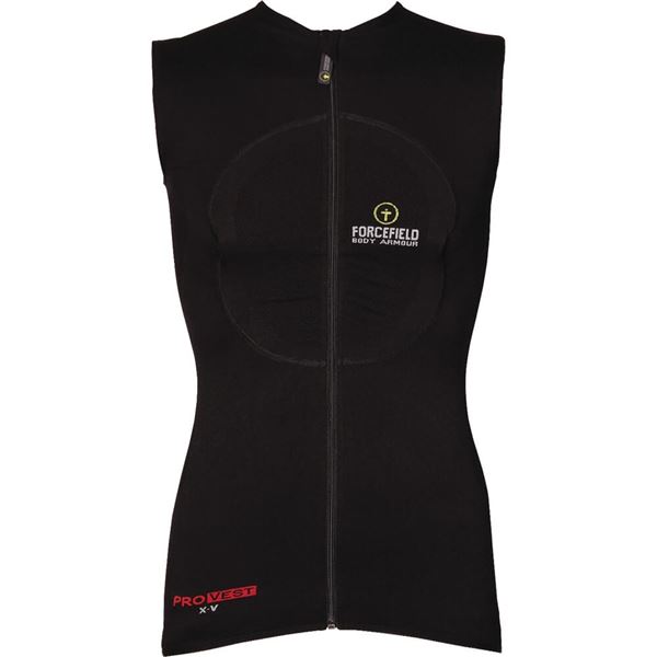 Forcefield Pro X-V Vest With Armor, Black
