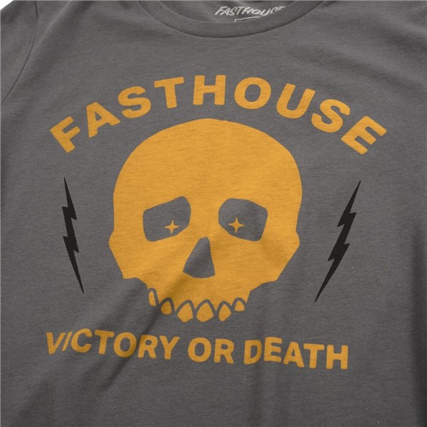 Fasthouse Victory Women's Tee, Grey