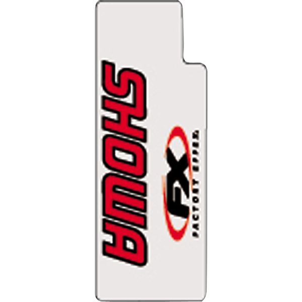 Factory Effex Fork Shield Decal - Upper - Showa - Red | 02-8515 | eBay