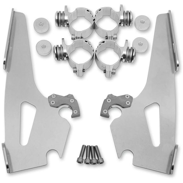 and Suzuki VZ1600 Memphis Shades MEM9974 Quick-Change Mount Kit for Fats//Slim for Kawasaki Vulcan