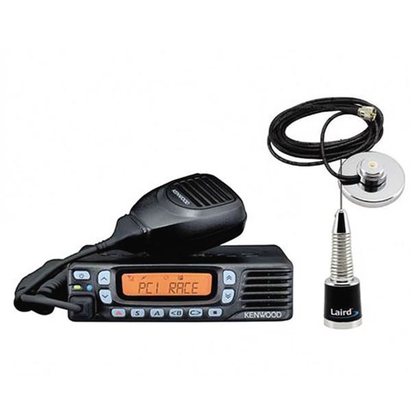 PCI Kenwood TK-7360HK Chase Radio With Magnetic Mount Antenna