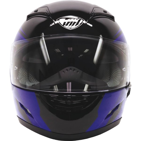 THH TS-80 FXX Full Face Helmet | Blue/Black | Sz S | DOT | eBay