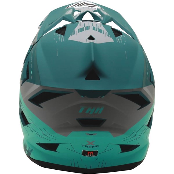 THH T-42 Xtreme BMX Helmet | Green/Light Green/Grey | eBay