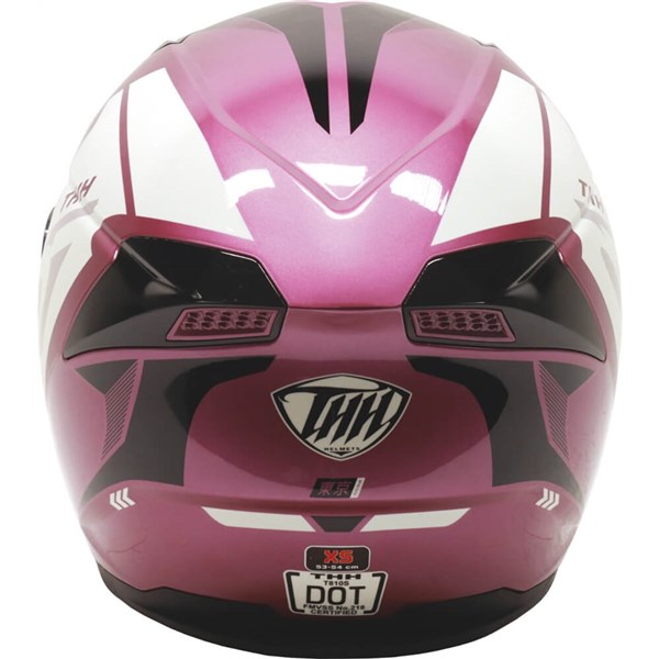 THH T810S Hayate Full Face Helmet | Pink/White/Black | DOT ; ECE