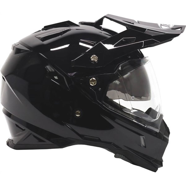 THH TX-28 Dual Sport Motorcycle Helmet | Black | DOT ; ECE 22-05