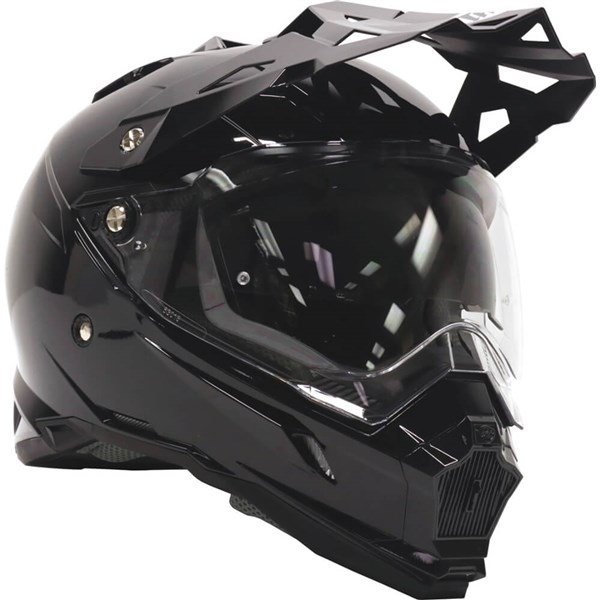 THH TX-28 Dual Sport Motorcycle Helmet | Black | DOT ; ECE 22-05