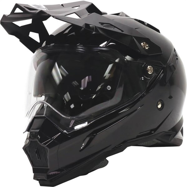 THH TX-28 Dual Sport Motorcycle Helmet | Black | DOT ; ECE 22-05