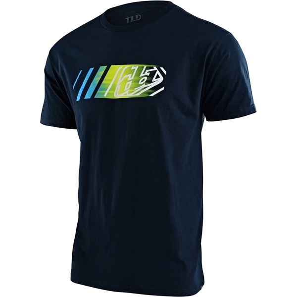 Troy Lee Designs Icon Youth Tee, Navy Blue - Picture 5 of 6