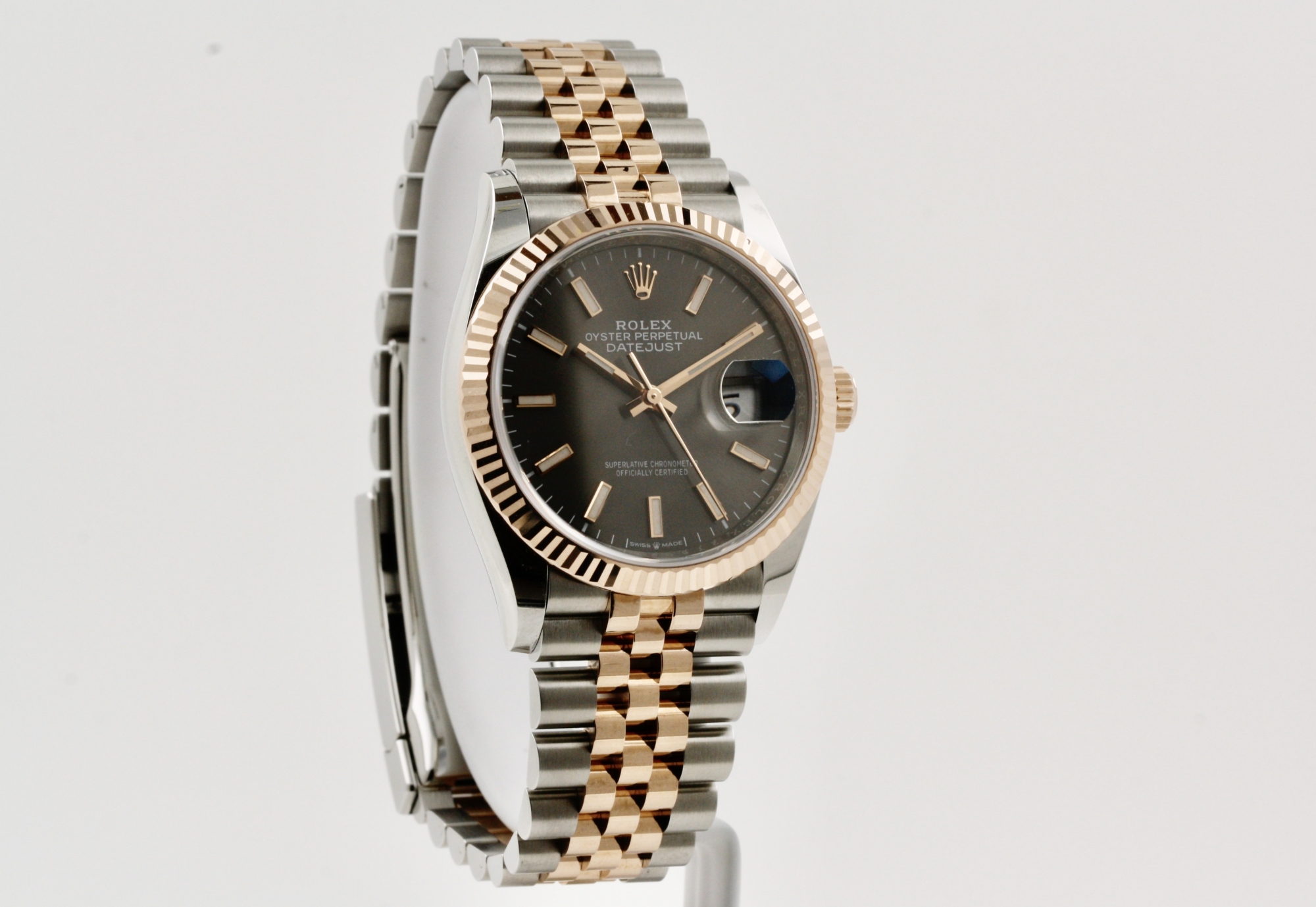 rolex datejust 36mm fluted bezel