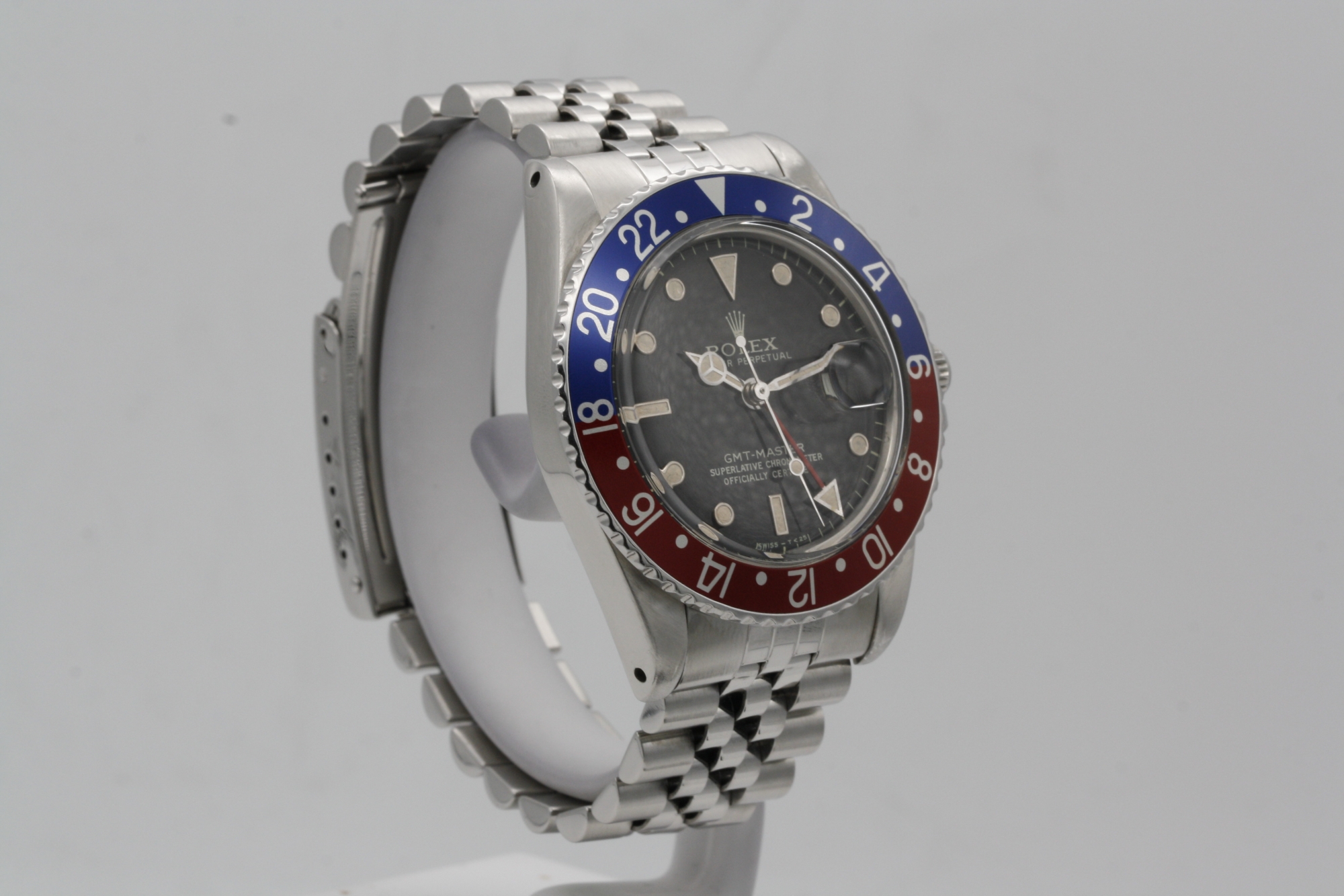 Rolex GMT-Master Pepsi Jubilee bracelet 2-year warranty 16750