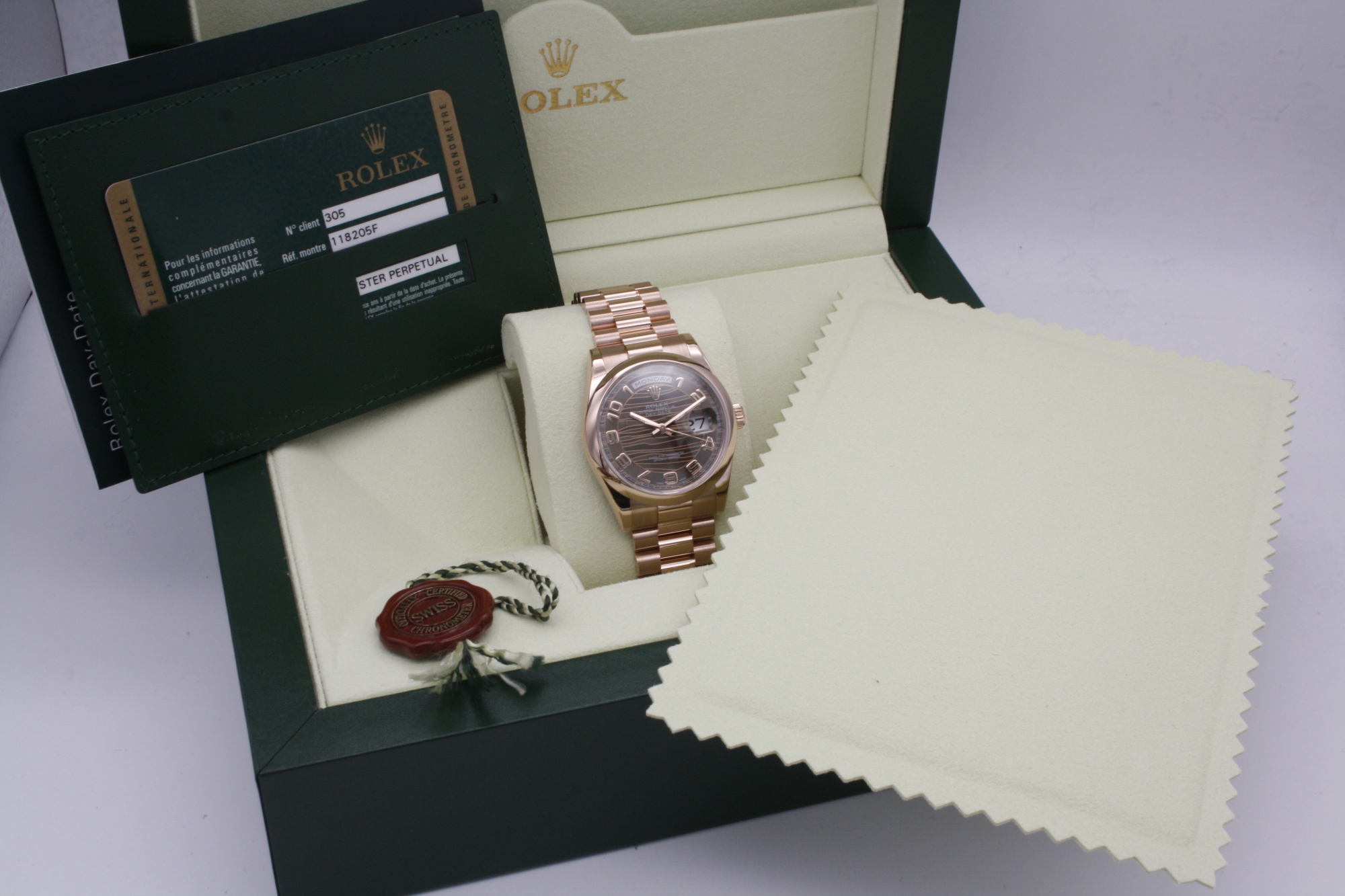 Rolex day hot sale date box