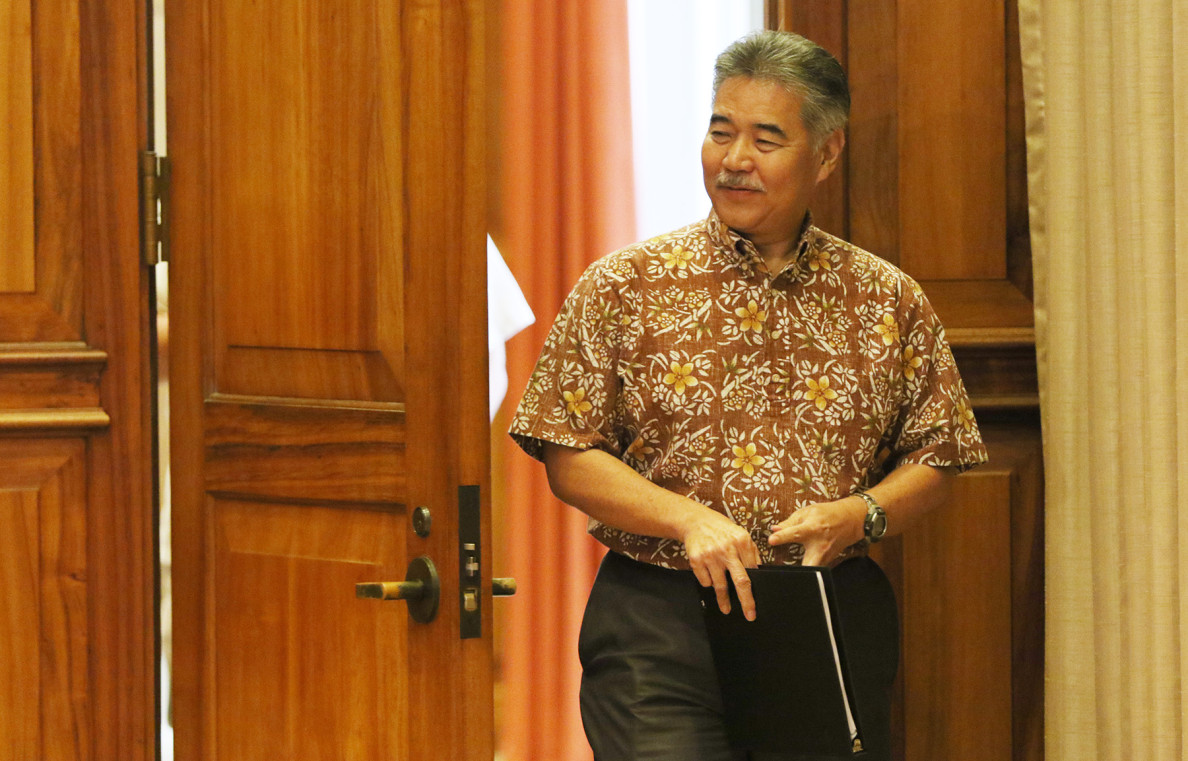 Hawaii Governor Keeps His Official Visitor List Under Wraps