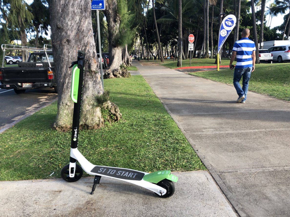 'Lime' Rental Scooters Invade Honolulu With Mixed Results