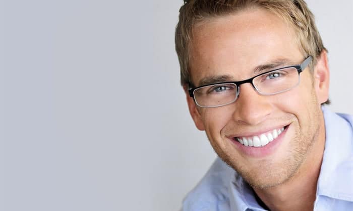 Man smiling