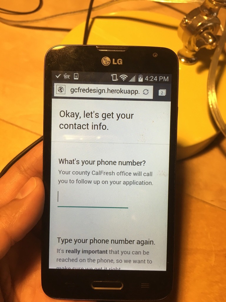 <p>Testing in our “device lab.”</p>