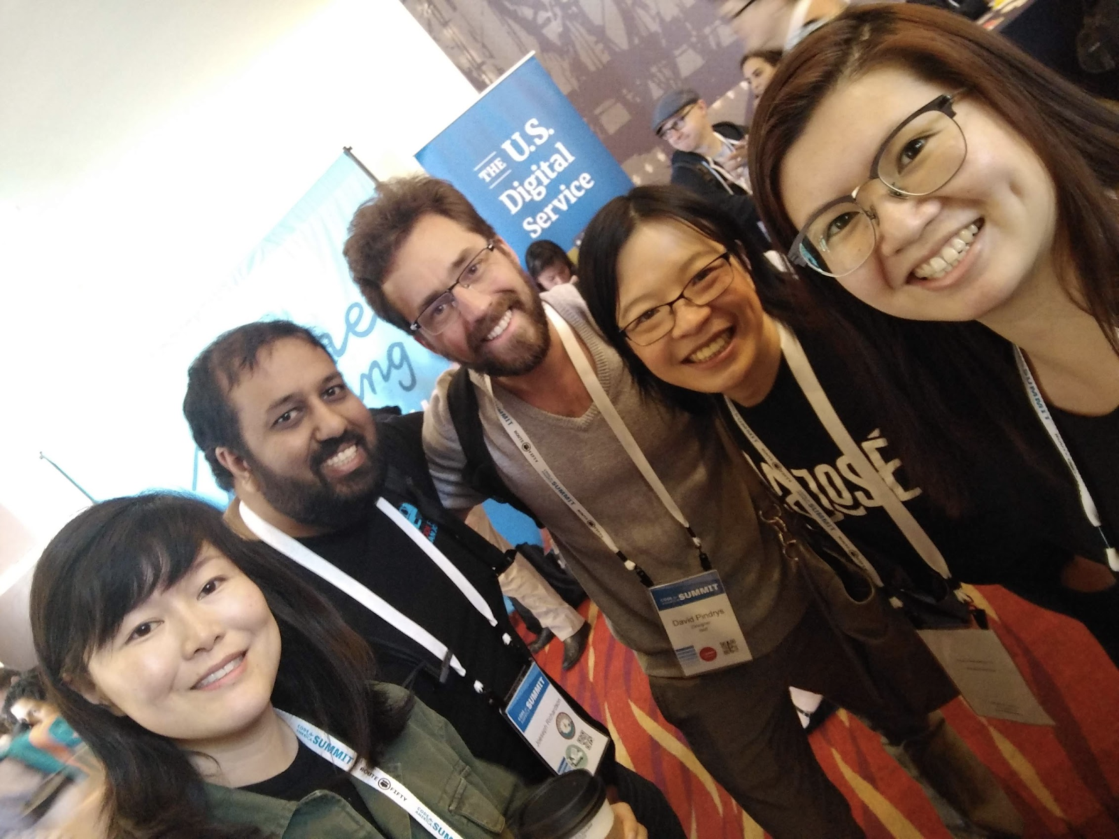 <p>Michelle and fellow Code for San Jose members at the 2017 Code for America Summit.</p>