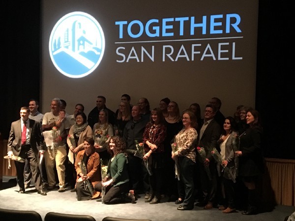 <p>City staff attend a Demo Day</p>
