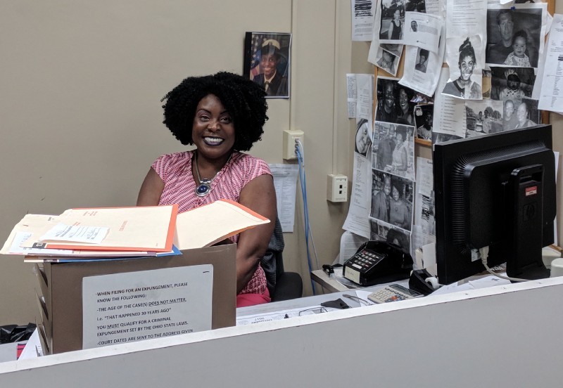 <p>Denise Burks-Scott, Deputy Clerk and expungements hero</p>