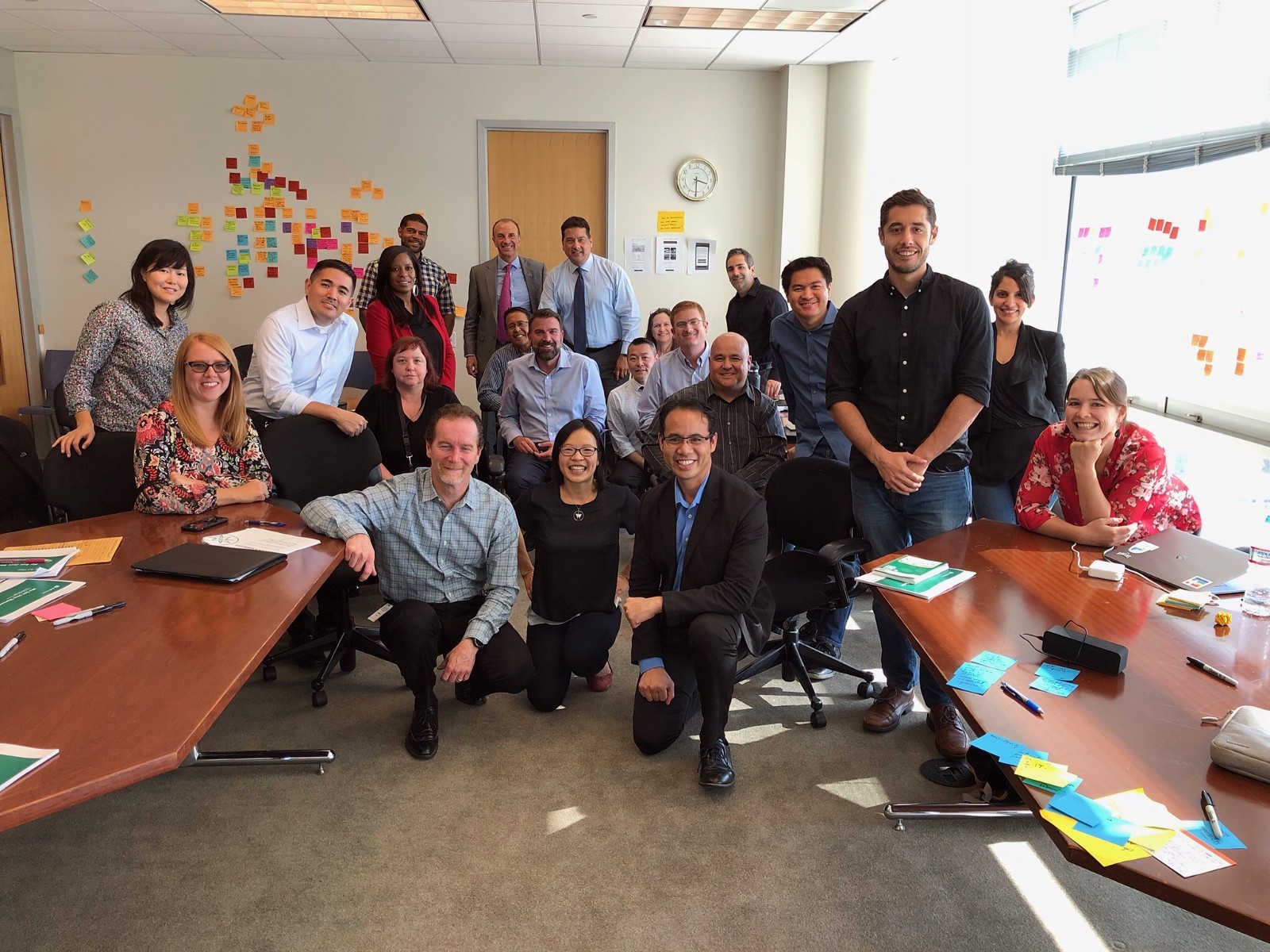 <p>All the staff members involved with running the My San Jose app. We might even be missing a few people!</p>