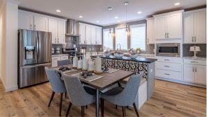 Interior of a modern manufactured home