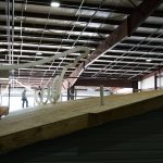 Exterior of manufactured home production
