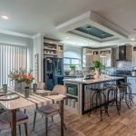 Interior of a modern manufactured home