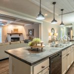 Interior of a modern manufactured home