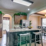 Interior of a modern manufactured home