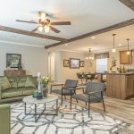 Interior of a modern Cavco manufactured home