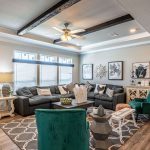 Interior of a modern manufactured Home