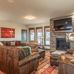 Interior of a high quality manufactured home