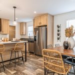 Interior of a modern Champion Homes manufactured home