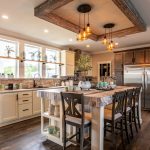 Interior of a modern manufactured home