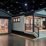 Exterior of a modern manufactured home