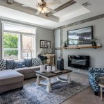 Interior of a modern manufactured home