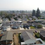 Exterior of a manufactured home park